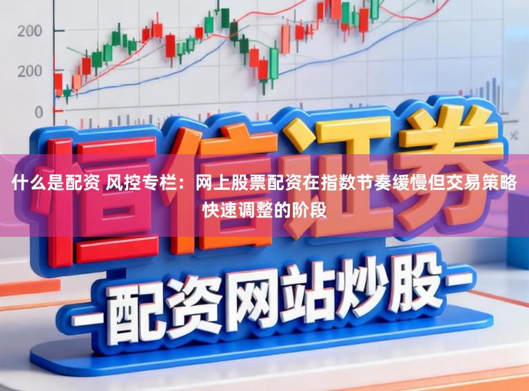 什么是配资 风控专栏：网上股票配资在指数节奏缓慢但交易策略快速调整的阶段