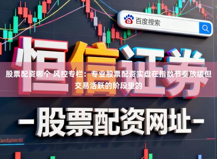 股票配资哪个 风控专栏：专业股票配资实盘在指数节奏放缓但交易活跃的阶段里的