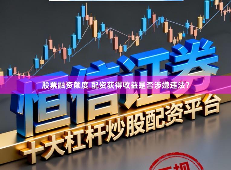 股票融资额度 配资获得收益是否涉嫌违法？