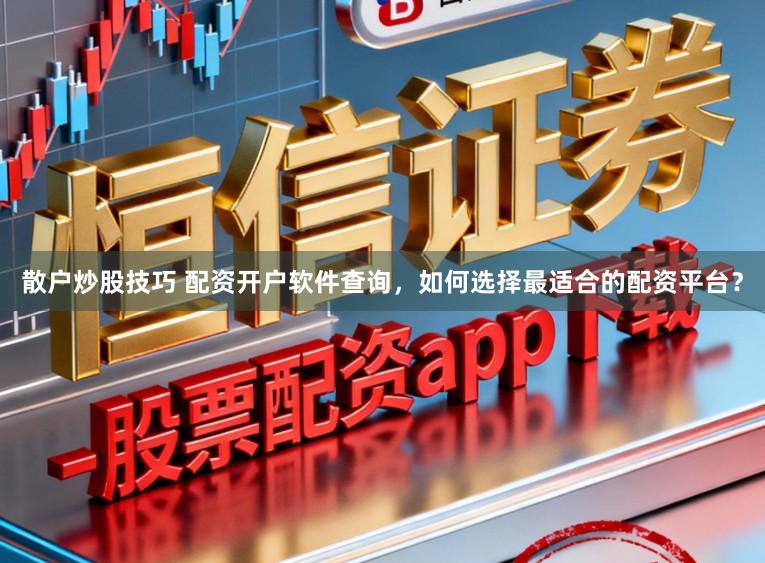 散户炒股技巧 配资开户软件查询，如何选择最适合的配资平台？