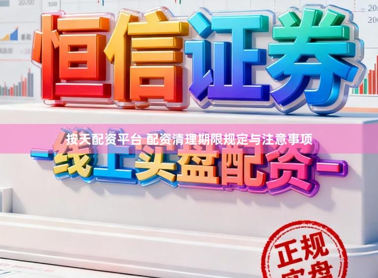 按天配资平台 配资清理期限规定与注意事项